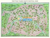 5428 Пазл "Карта Парижа 1910 год" (1000 элементов)