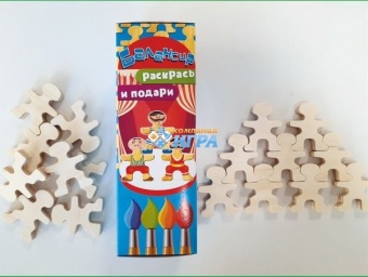 Игра "Балансир" 24 детали  (дерево)
