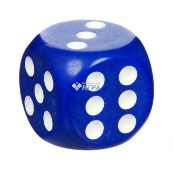 60208 Кости игральные 36 мм (1 шт.) пластик