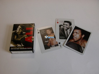 1658 Коллекционные карты "Мохаммед Али"  54 листа