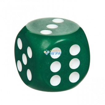 60208 Кости игральные 36 мм (1 шт.) пластик