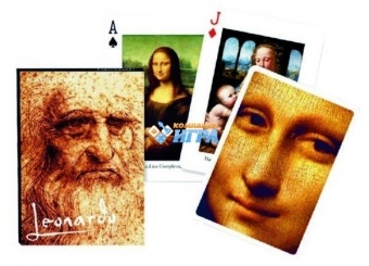 1657 Коллекционные карты "Леонардо"  55 листов
