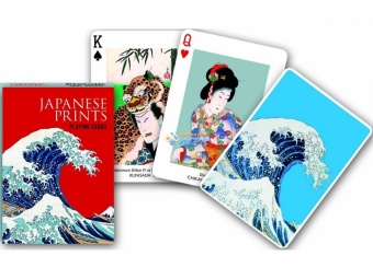 1689 Коллекционные карты "Японские принты" 55 листов