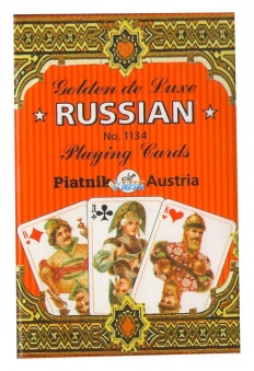 Игральные карты "Золотая Россия" 55 листов