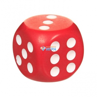 60208 Кости игральные 36 мм (1 шт.) пластик